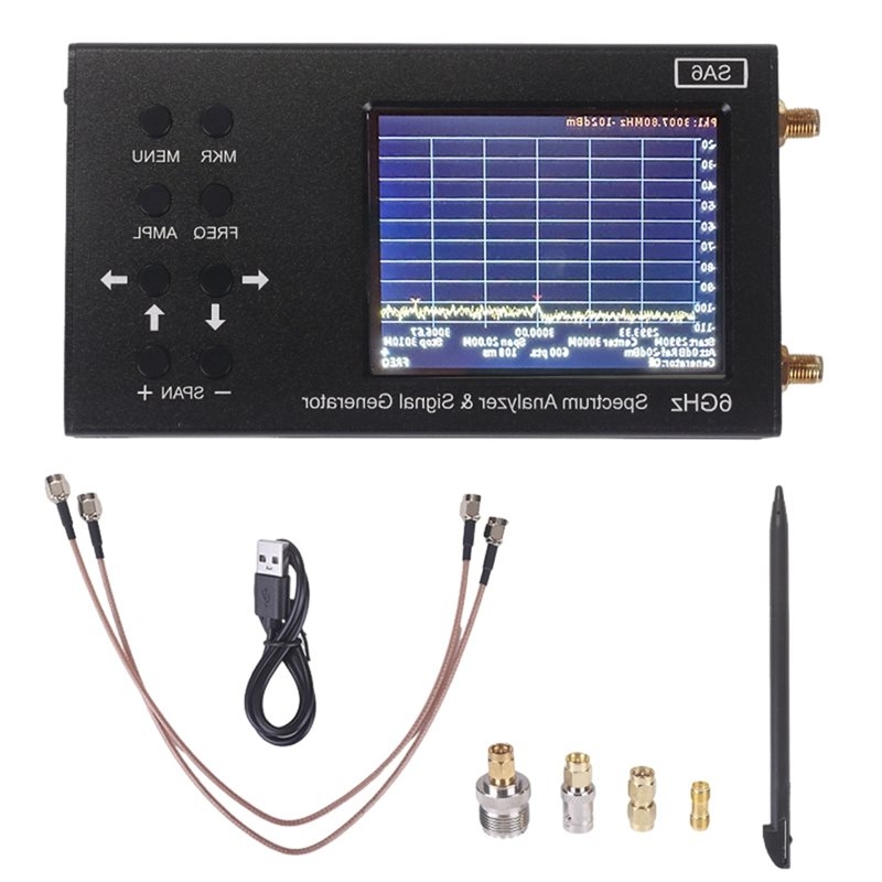 Signal Generator Spectrum Analyzer - ABCL SA6 Handheld-Spektrumanalysator und Signalgenerator 35-6000