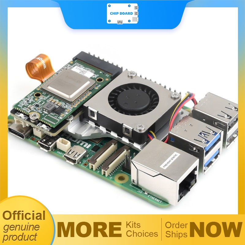 Raspberry Pi 5 8Gb Kit - Waveshare PCIe-auf-M2-Adapterplatine für Raspberry Pi 5,