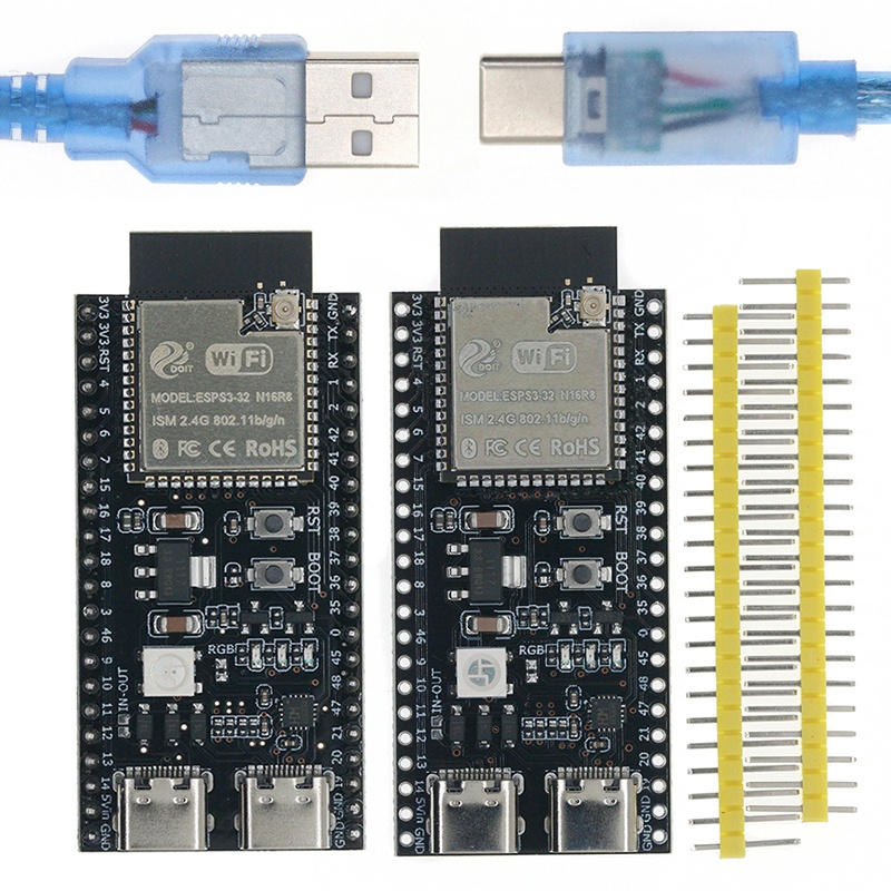 Esp32 S3 Development Board Lot - ESP32 S3 Entwicklungsboards mit Erweiterungsadapter-Kit 2,4G