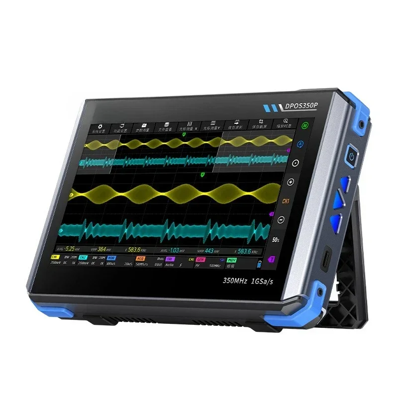 Signal Generator Spectrum Analyzer - 4-in-1 350M Flachbildschirm-Oszilloskop, Signalgenerator Spektrumanalysator Frequenzmesser