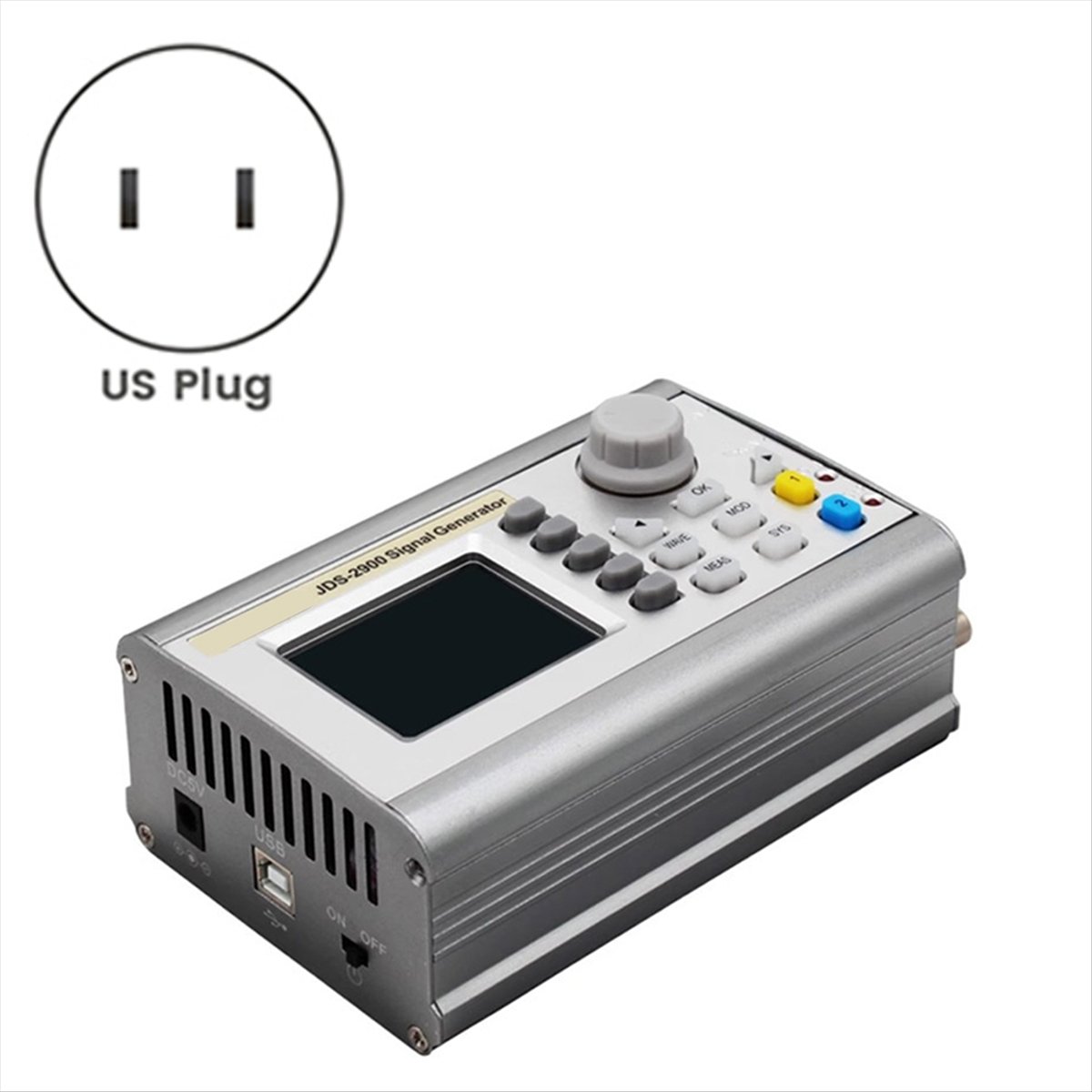 Function Arbitrary Waveform Generator - Freundlicher! JDS2900 Zweikanal-DDS-Funktions-/Arbiträrwellenform-Signalgenerator/Frequenzmesser-Generator 50MHz US-Stecker