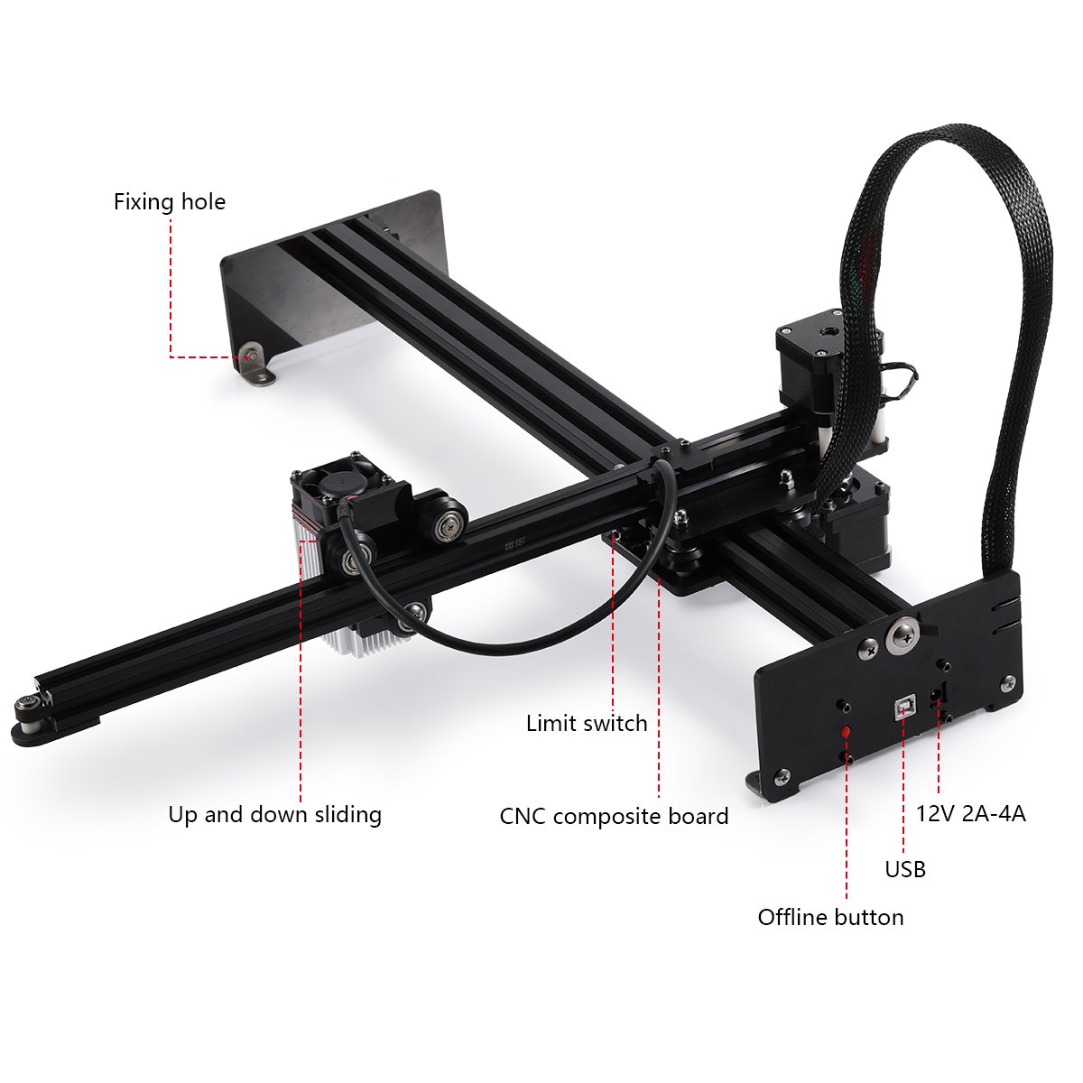 Auf Lager NEJE 3 PLUS N40630 3 – Mini Laser Engraver Cnc Router Bewertung und Preis