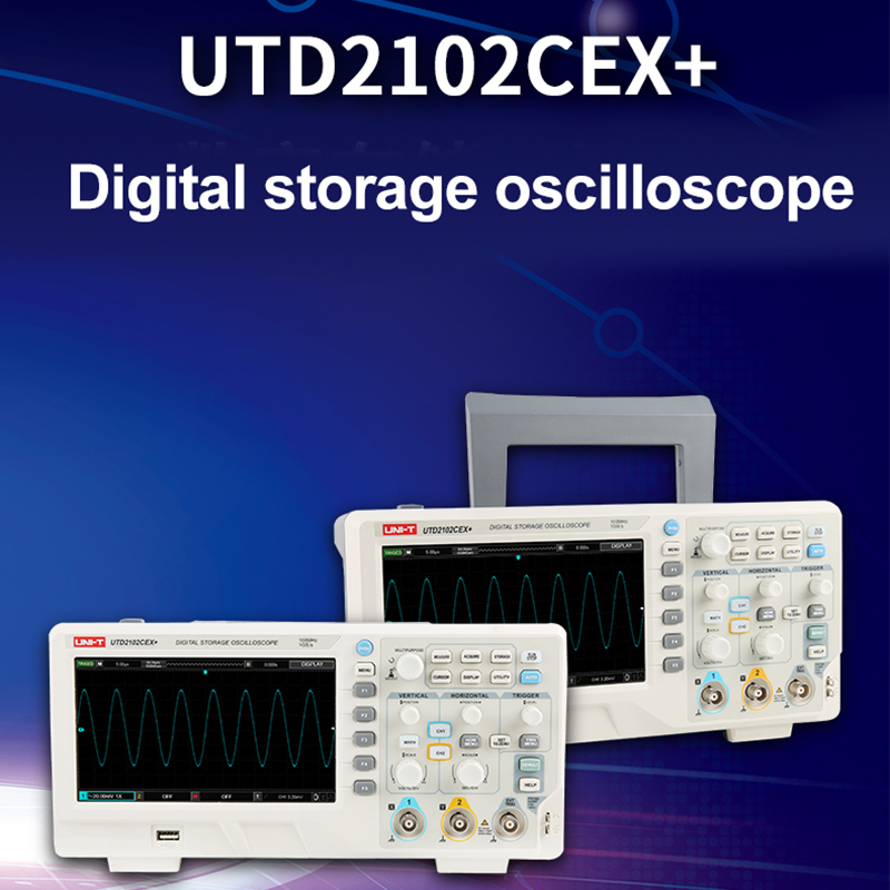 UNI-T UTD2102CEX+ Digitales Sp – Digital Storage Oscilloscope 100Mhz Bewertung und Preis