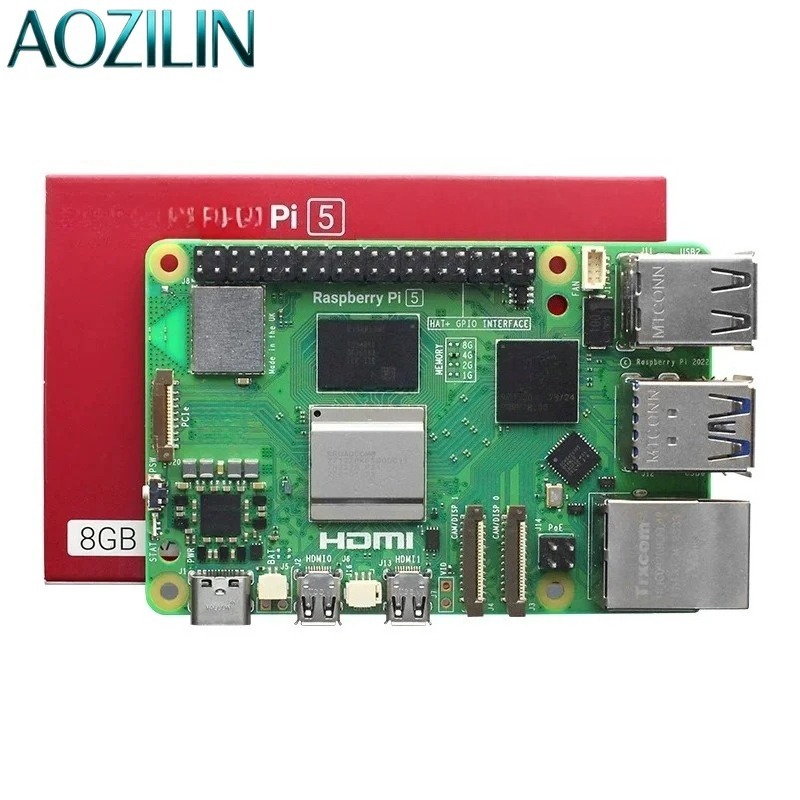 Entwicklungsboard-Mainboard-Ki – Raspberry Pi 5 8Gb Kit Bewertung und Preis