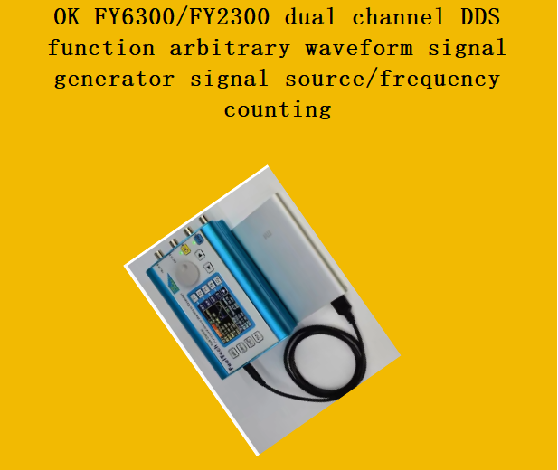 OK FY6300/FY2300 Zweikanal-DDS – Function Arbitrary Waveform Generator Bewertung und Preis
