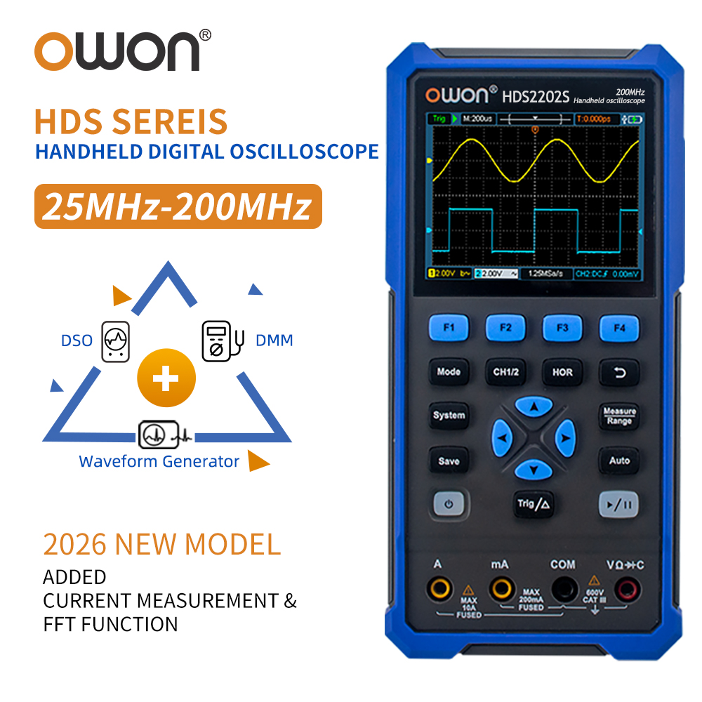 OWON HDS200 Serie Tragbares Di – Signal Generator Spectrum Analyzer Bewertung und Preis
