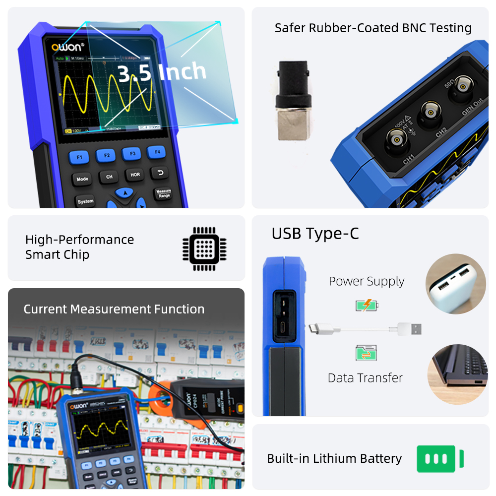 OWON HDS200 Serie Tragbares Di – Signal Generator Spectrum Analyzer Bewertung und Preis