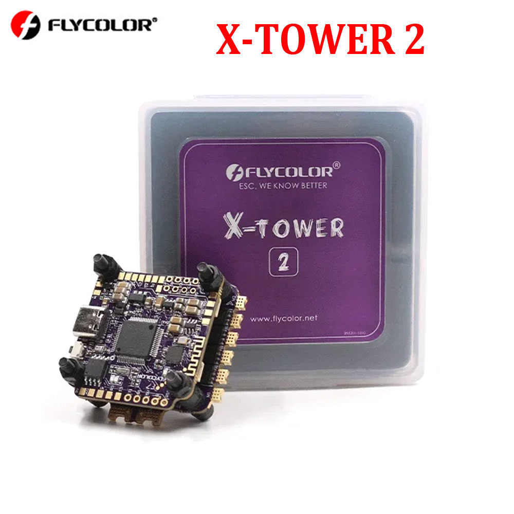 HobbyFIy Flycolor X-TOWER 2 F7 – Fpv Flight Controller F7 Stack 60A Bewertung und Preis