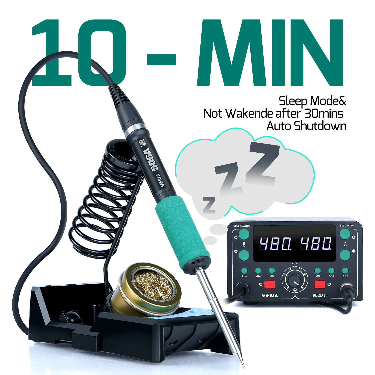902D-IV 775W T12 Lötstation He – Hot Air Rework Station T12 Bewertung und Preis