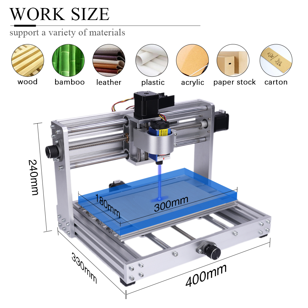 CNC 3018 Max Metallgravurmasch – Mini Laser Engraver Cnc Router Bewertung und Preis
