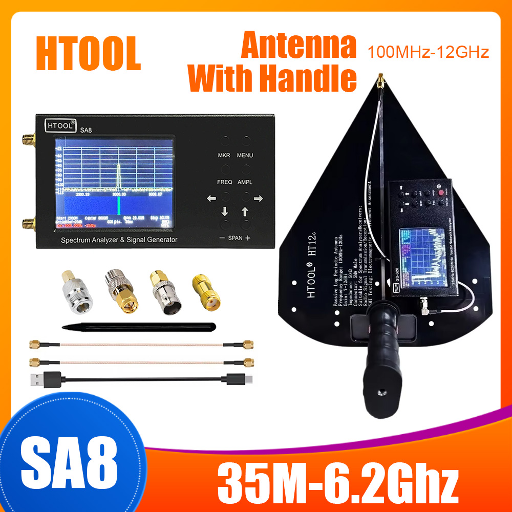 HTOOL SA8 Spektrumanalysator 3 – Signal Generator Spectrum Analyzer Bewertung und Preis