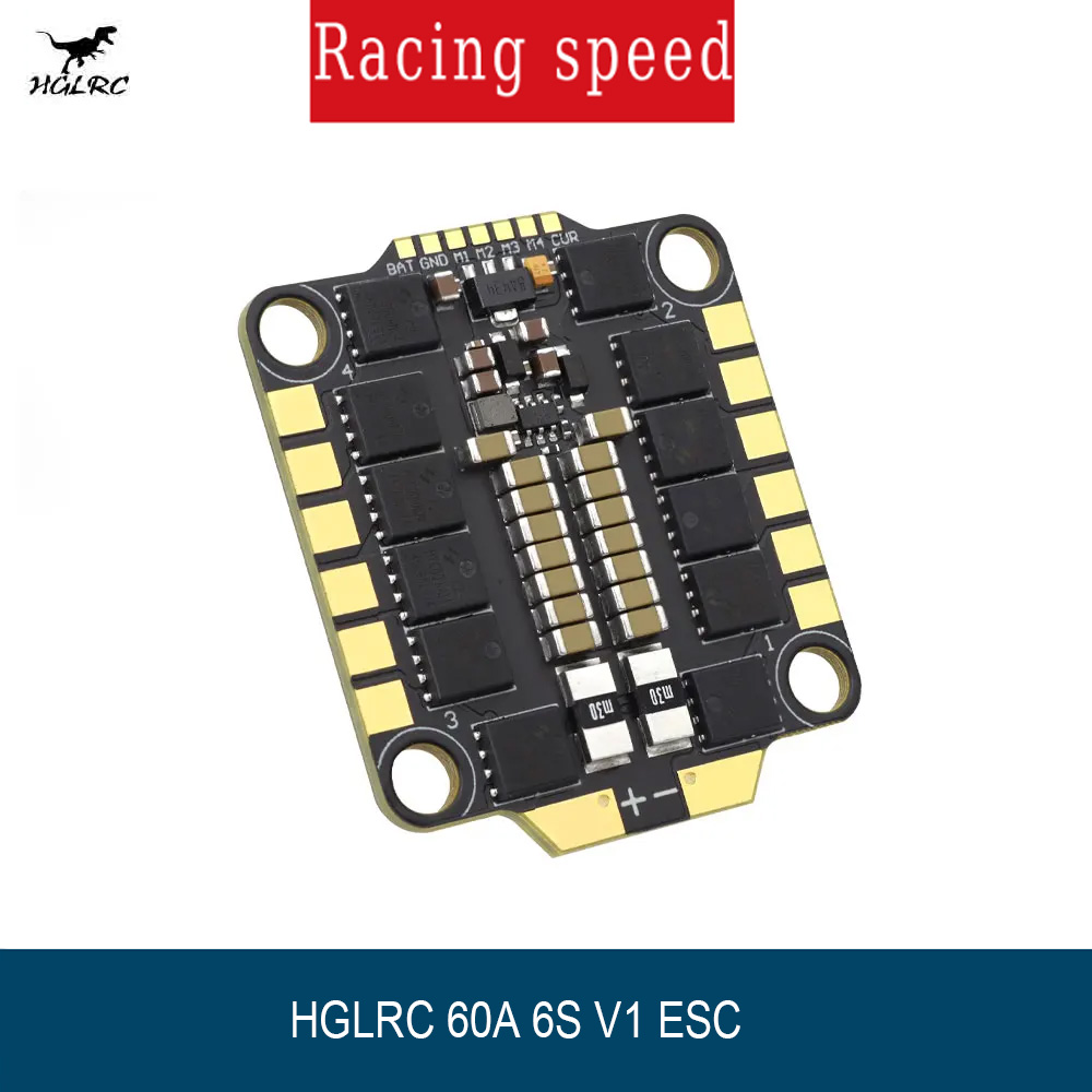 HGLRC 60A 6S 4in1 ESC BLHeli_3 – Fpv Flight Controller F7 Stack 60A Bewertung und Preis