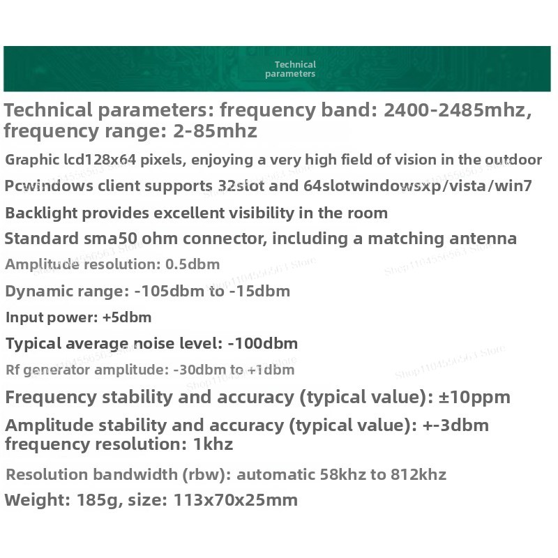 Tragbarer RF Explorer-Signalge – Signal Generator Spectrum Analyzer Bewertung und Preis