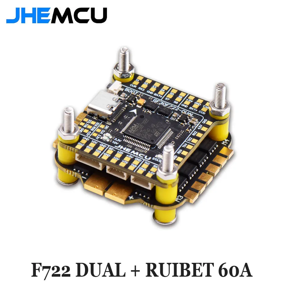 UniFlyJHEMCU F7 Stack F722 Dua – Fpv Flight Controller F7 Stack 60A Bewertung und Preis